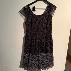 chinese dress ladies Layered Lace Midaxi Dress